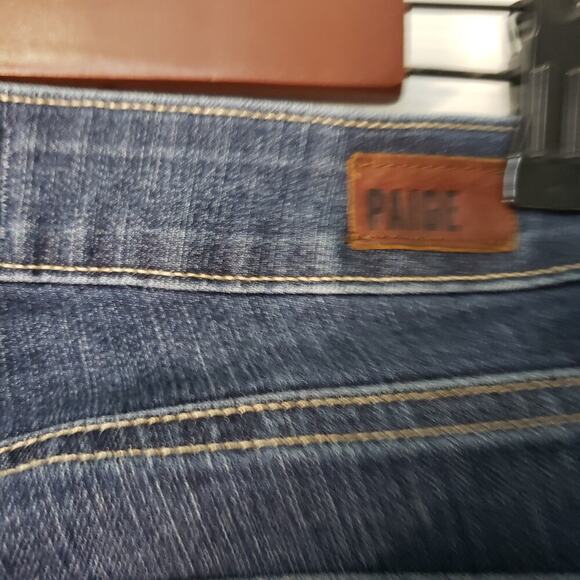 Paige Verdugo Mid-Rise Ankle Skinny Jeans. Dark wash sz 25 - Picture 12 of 12